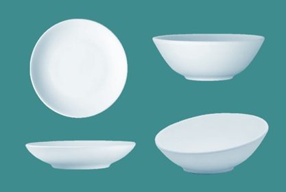 Aus unserem Sortiment Keramik Rohlinge Teller und Schalen zum Bemalen